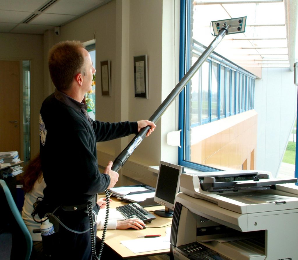 Reiniging Indoor Clean Pole reinigen verticaal horizontaal glas ramen en andere gladde oppervlakken aan de binnenkant van een gebouw